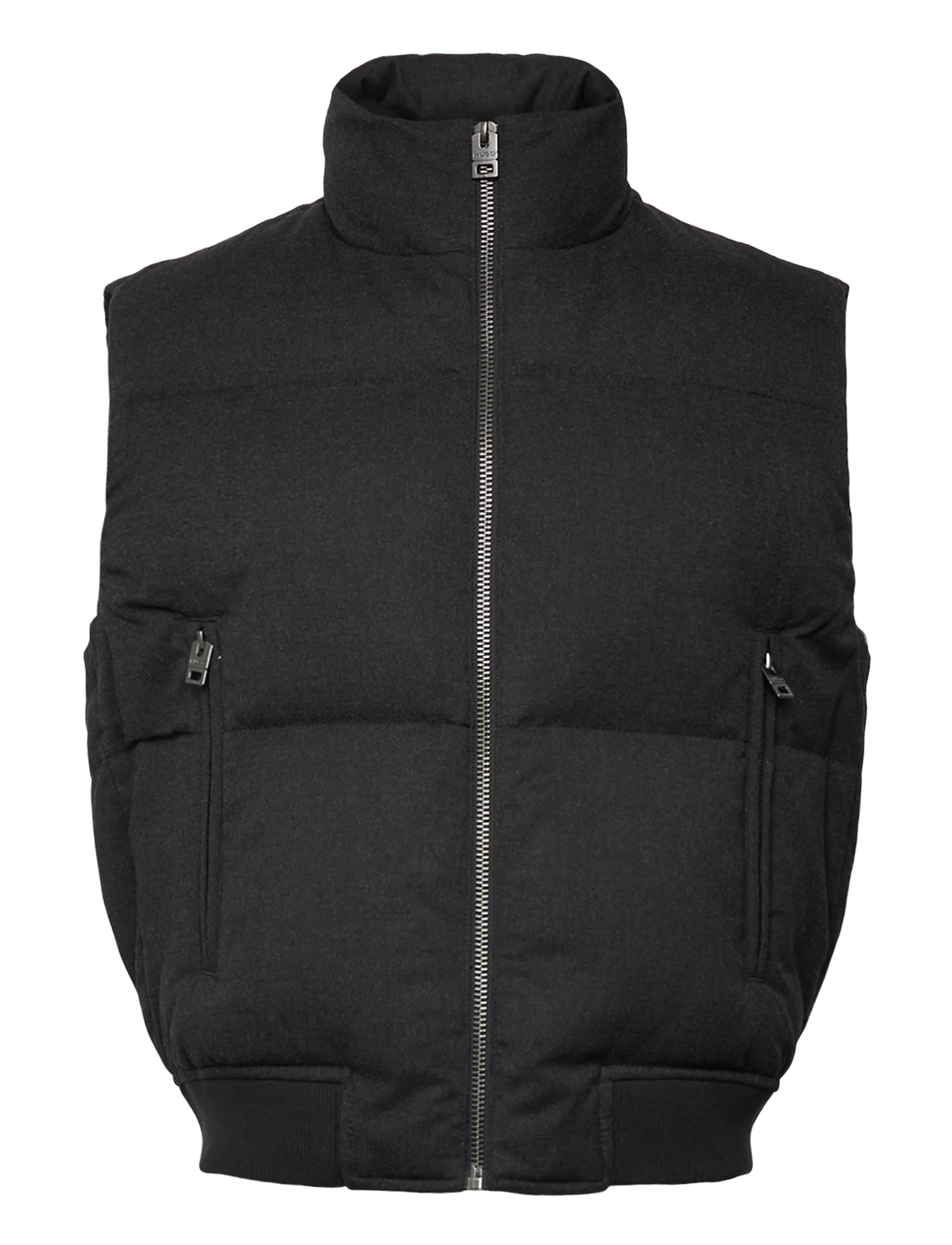 HUGO Belgolino2541, S, Black, Overtøj > Veste, Herre