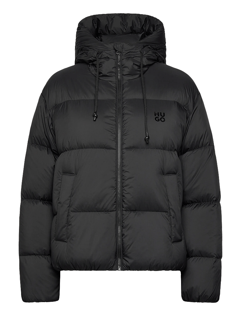 HUGO - Francesca-1 - daunenjacken - black - 0