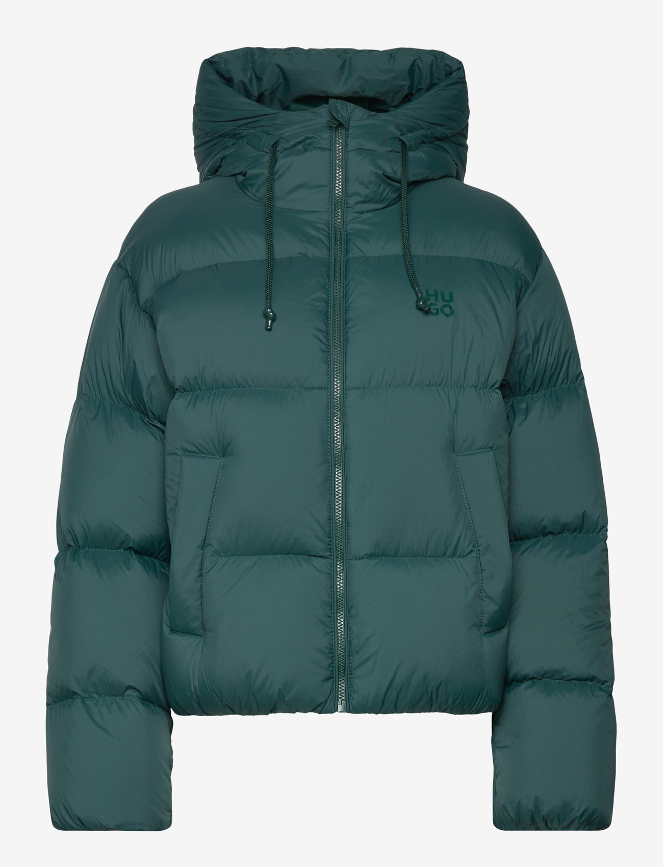 HUGO - Francesca-1 - overtøj - dark green - 0