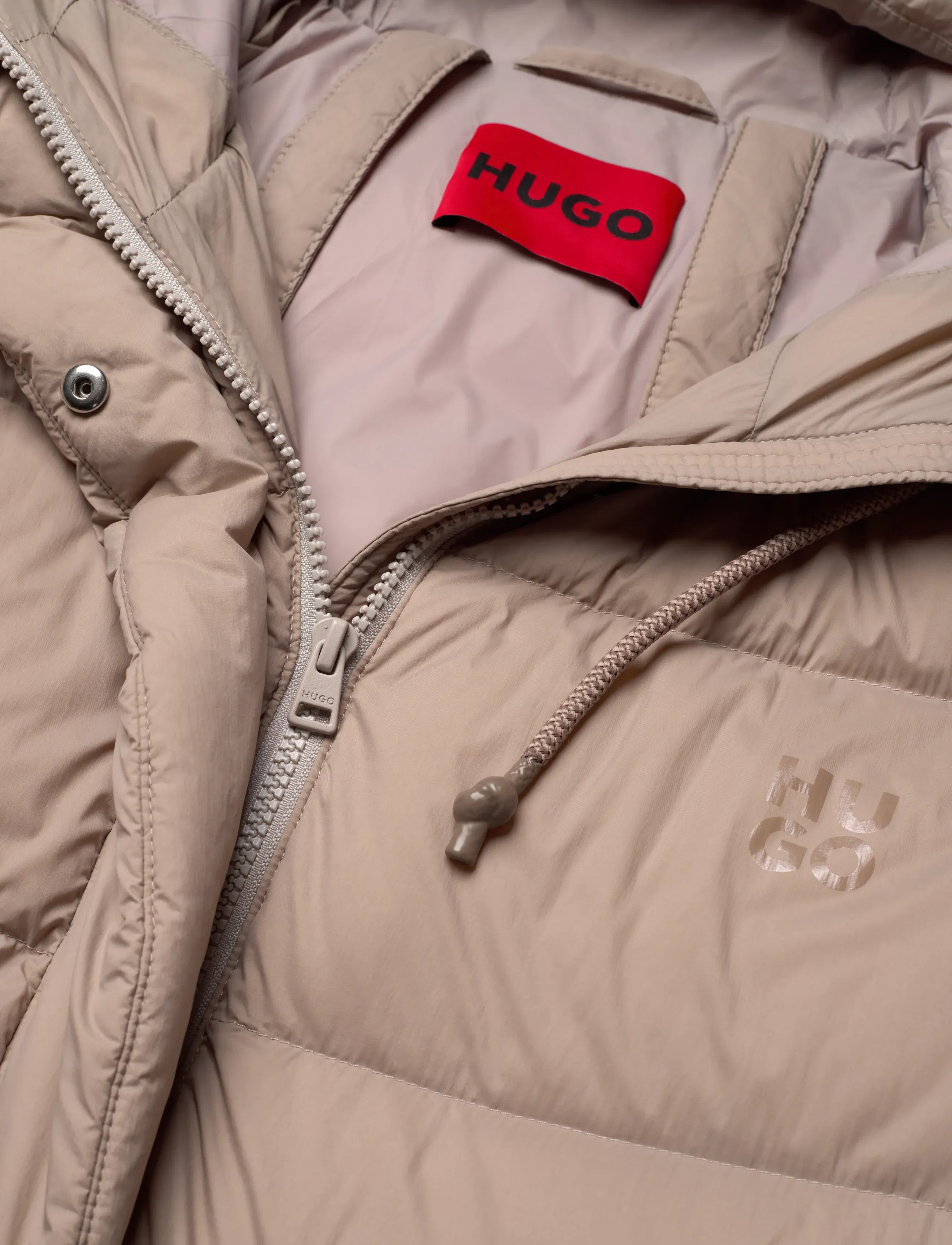 HUGO - Fini-3 - dunjakker - light beige - 4