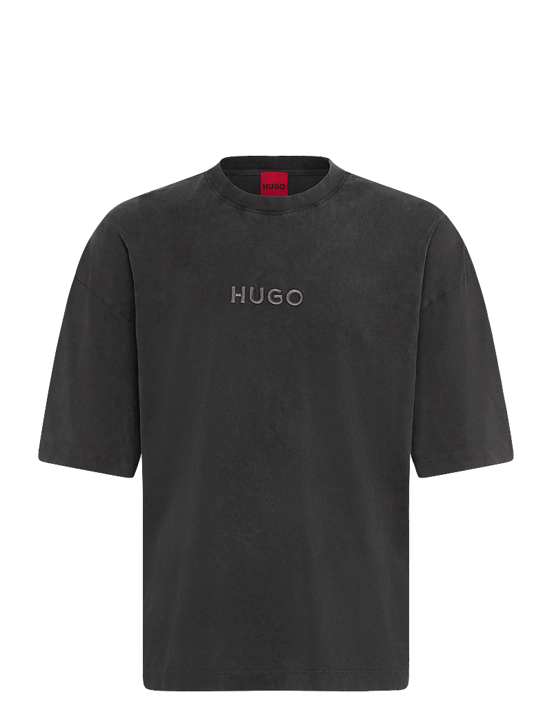 HUGO - Delw - kurzärmelig - charcoal - 0