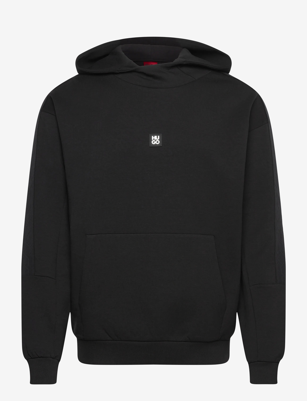 HUGO - Danovohood - sweatshirts - black - 0