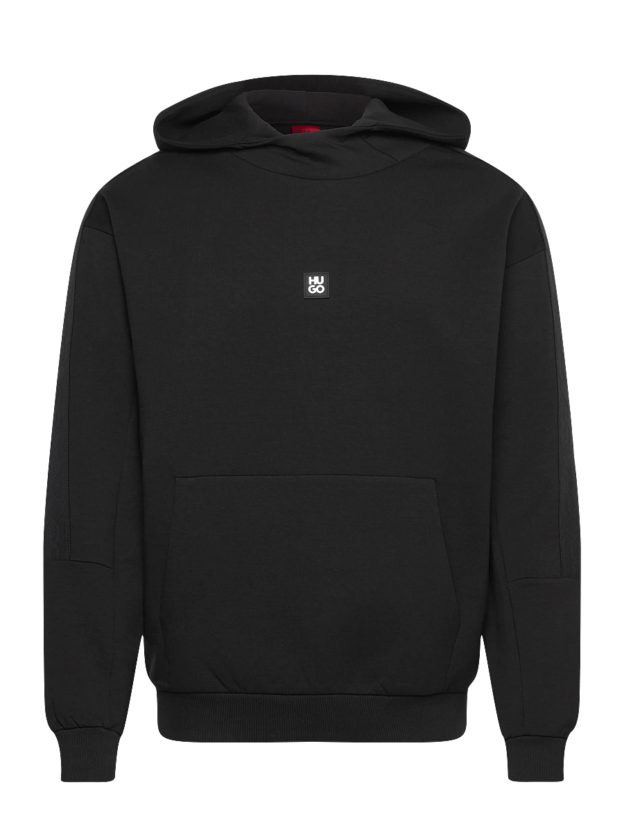 HUGO - Danovohood - kapuzenpullover - black - 0