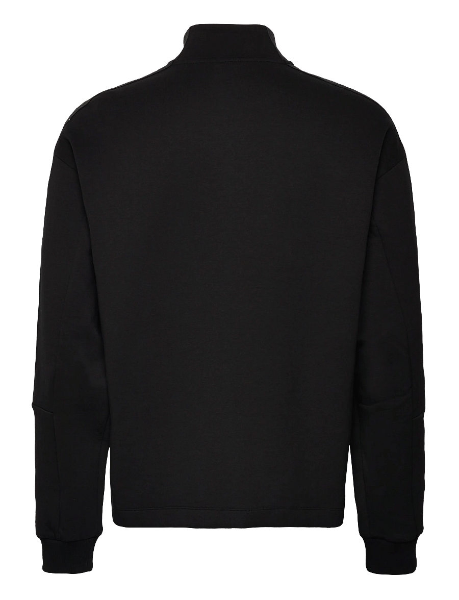 HUGO - Danovotop - pullover mit halbem reißverschluss - black - 2