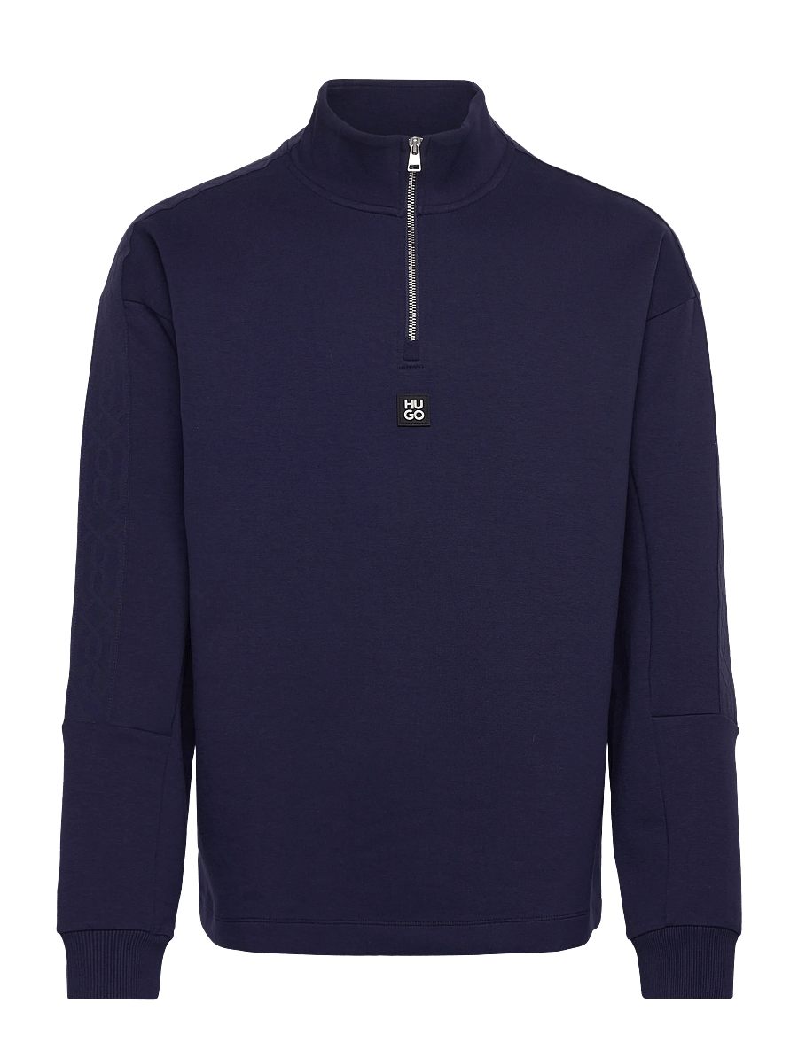 HUGO - Danovotop - half zip jumpers - navy - 0
