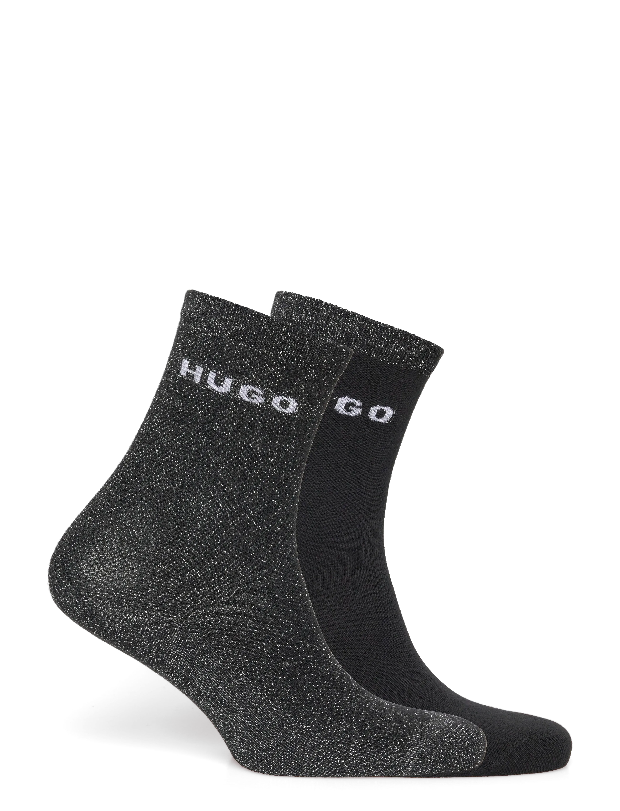 HUGO - 2P QS SHINY PIQ CC W - black - 1