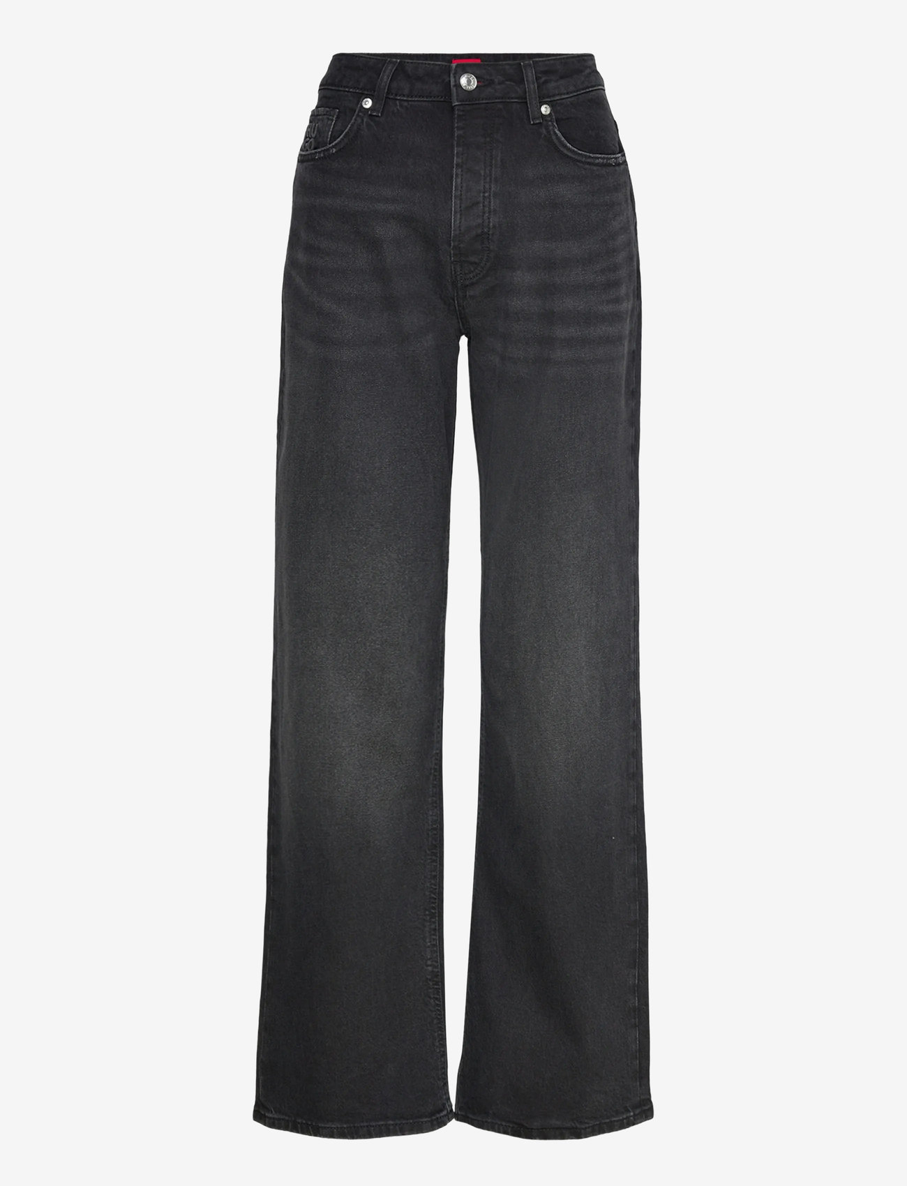 HUGO - 937_15 - hosen mit weitem bein - black - 0