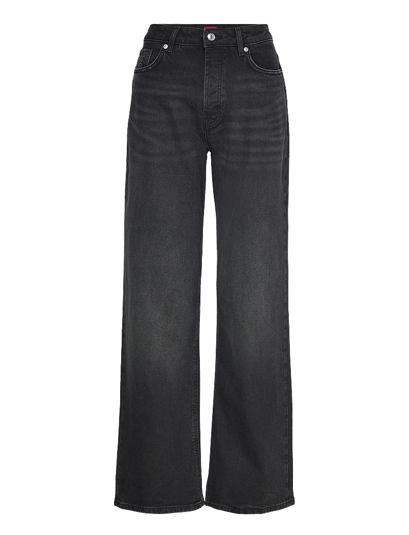 HUGO - 937_15 - laia säärega teksad - black - 0