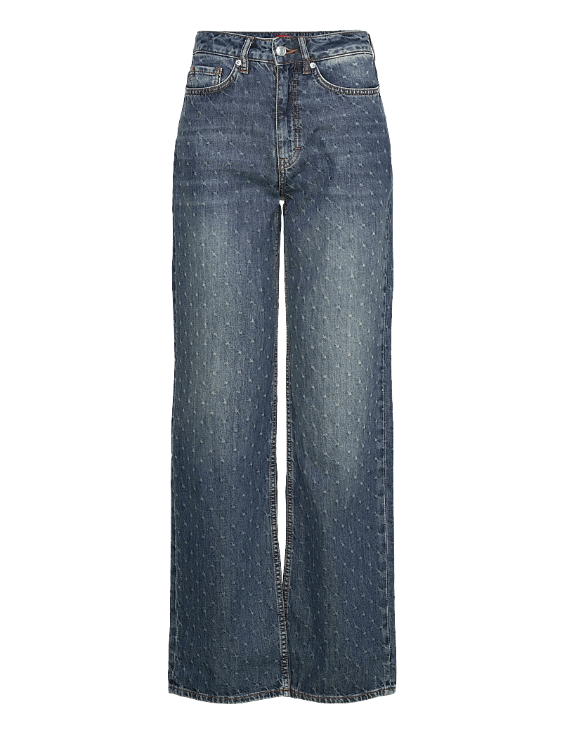 HUGO - 937_14 - wide leg jeans - bright blue - 0