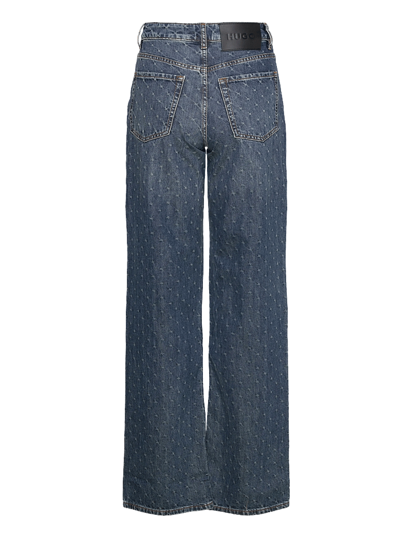 HUGO - 937_14 - wide leg jeans - bright blue - 1