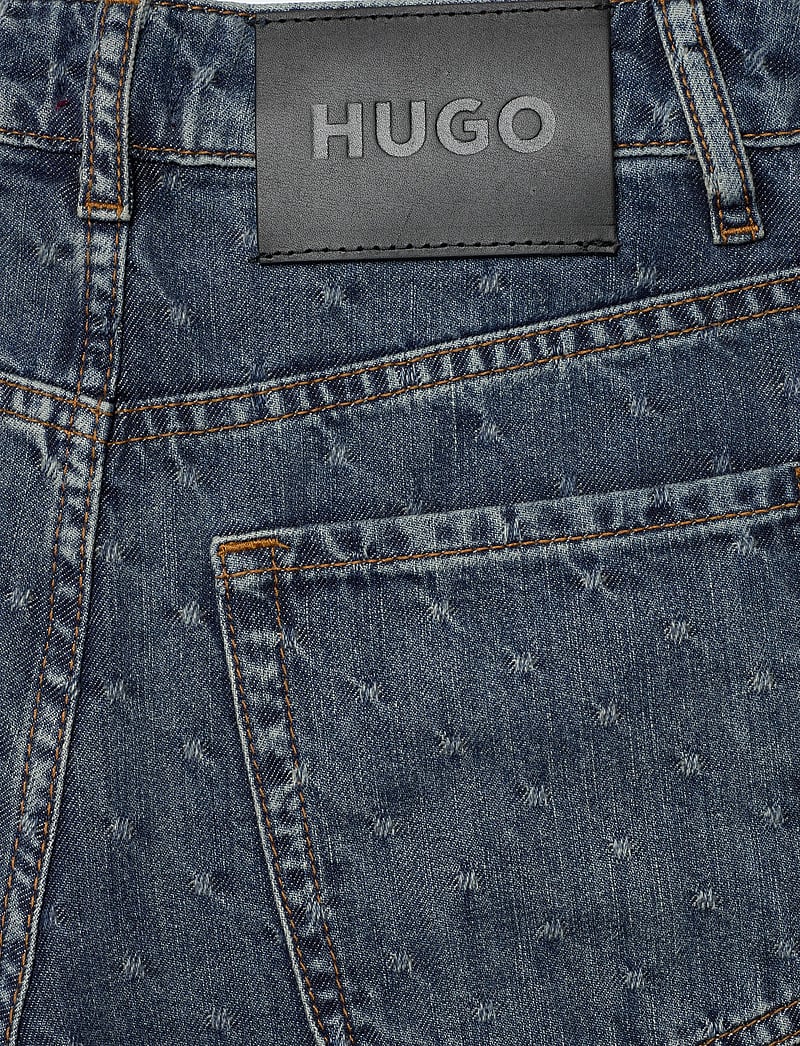 HUGO - 937_14 - wide leg jeans - bright blue - 4