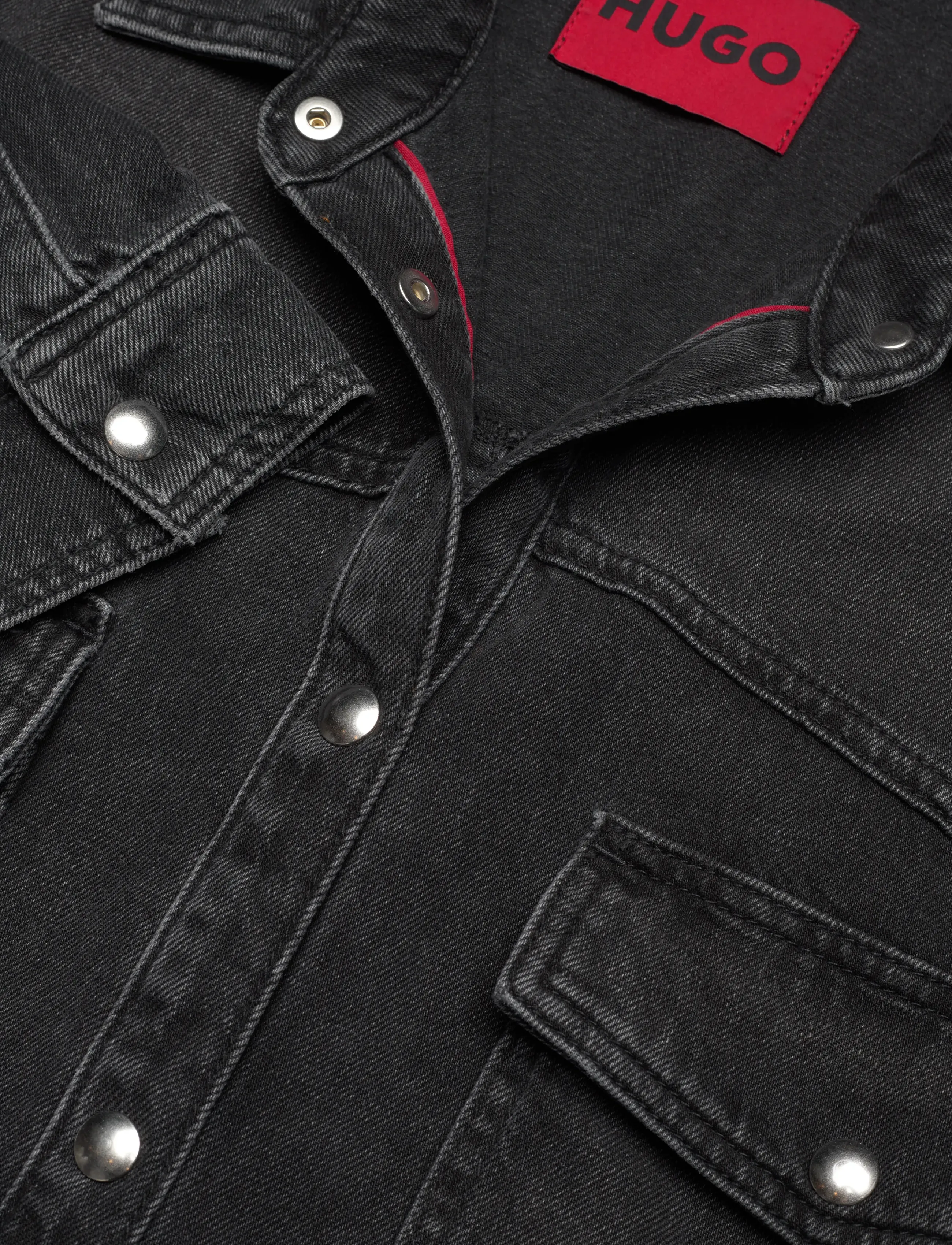 HUGO - Gelena_2 - jeansjacken - charcoal - 2