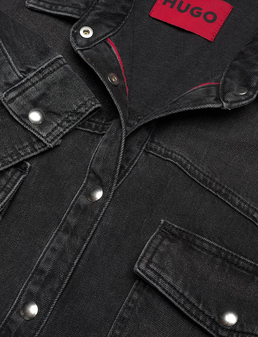HUGO - Gelena_2 - denimjakker - charcoal - 2