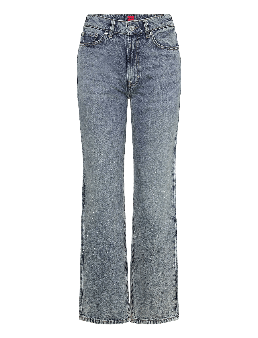 HUGO - Gilissi_4 - gerade jeans - bright blue - 0