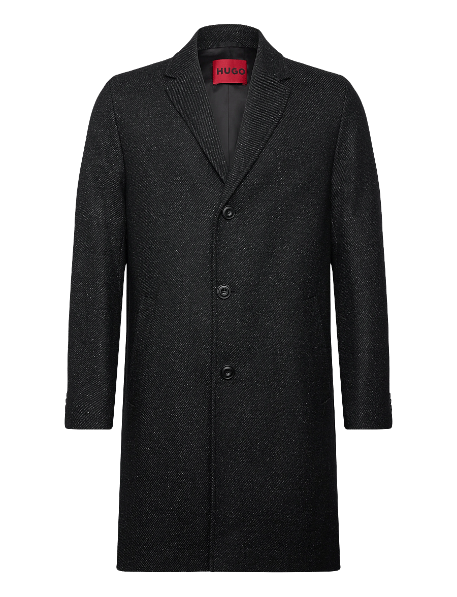 HUGO - Malte2541 - wollmäntel - black - 1
