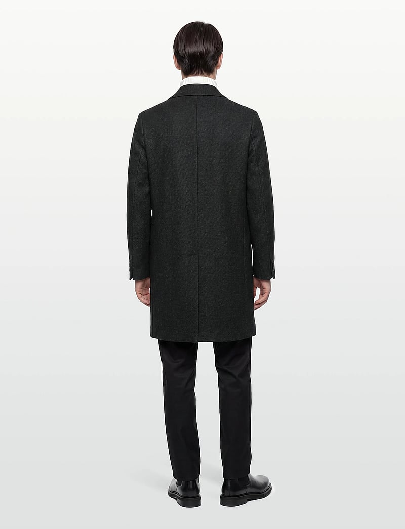 HUGO - Malte2541 - wollmäntel - black - 4