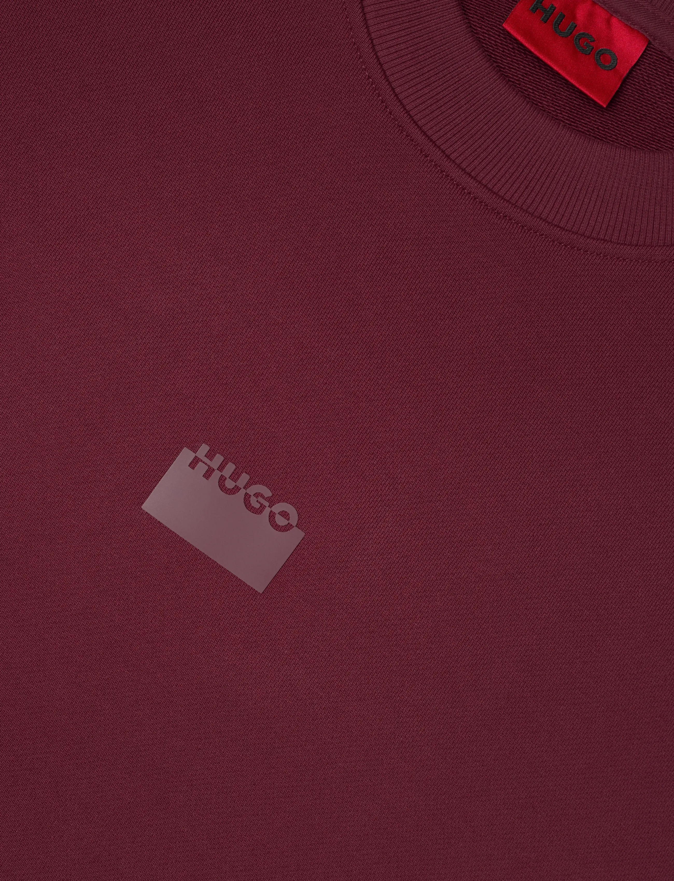 HUGO - Delastcrew - sweatshirts - dark red - 2