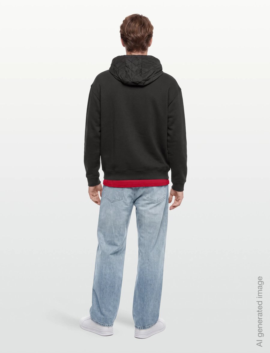 HUGO - Dilvano - hoodies - black - 4
