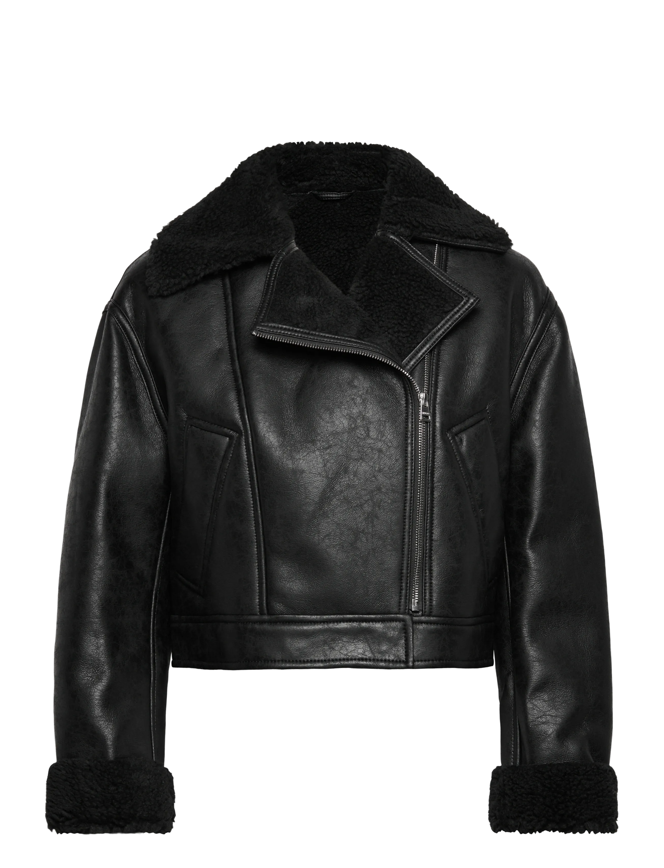 HUGO Anisse-1 - Bomber Jackets - BLACK / black
