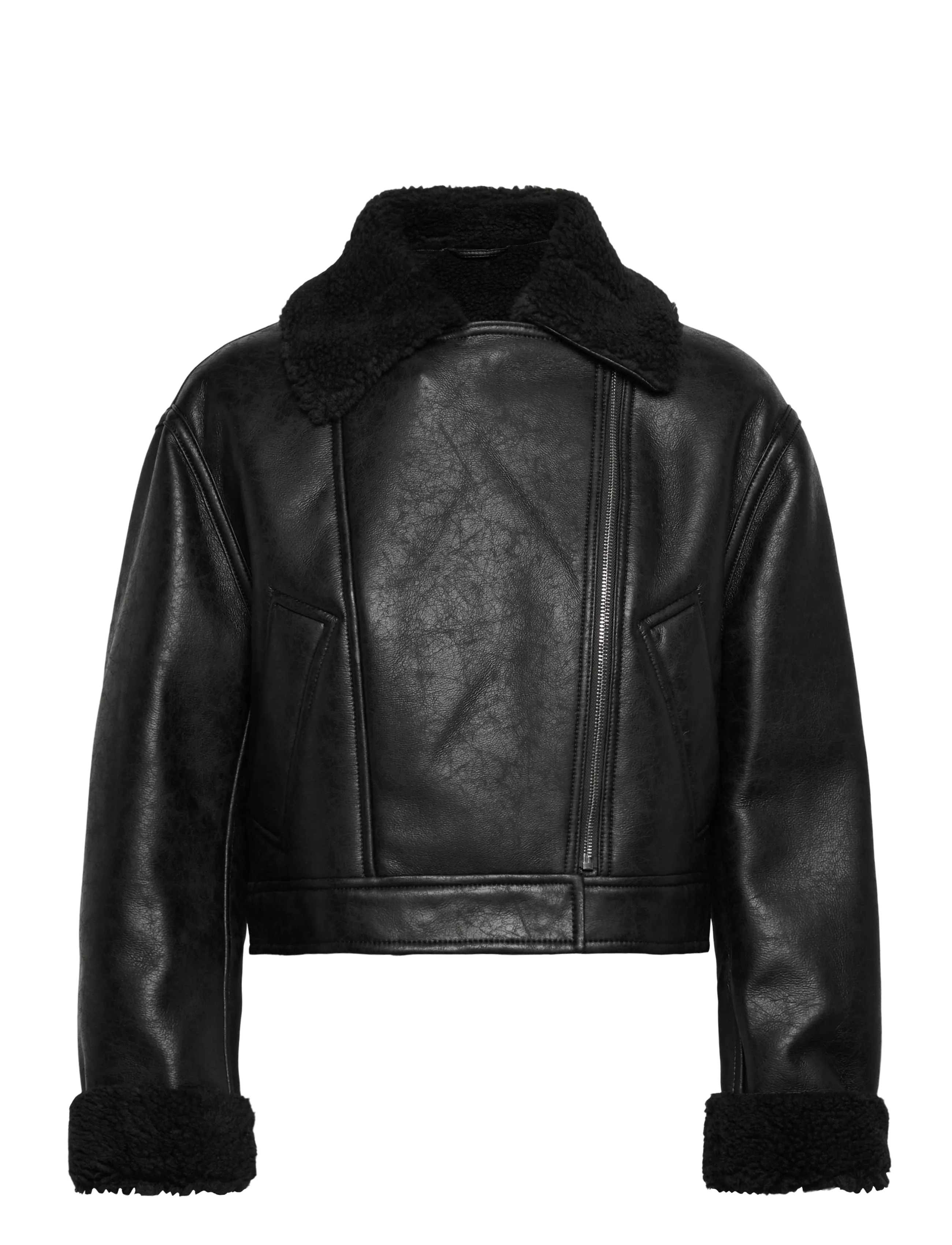 HUGO - Anisse-1 - nahktagid - black - 2
