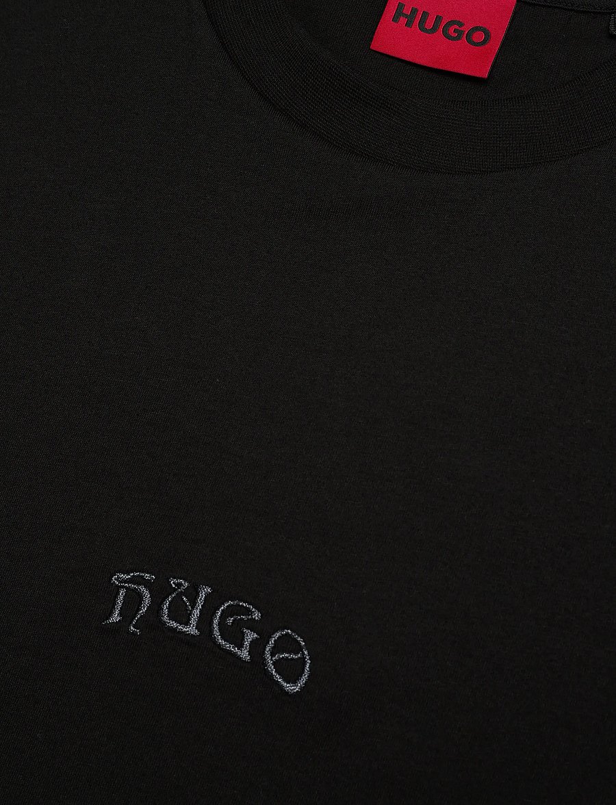 HUGO - Dadsu - lühikeste varrukatega t-särgid - black - 2