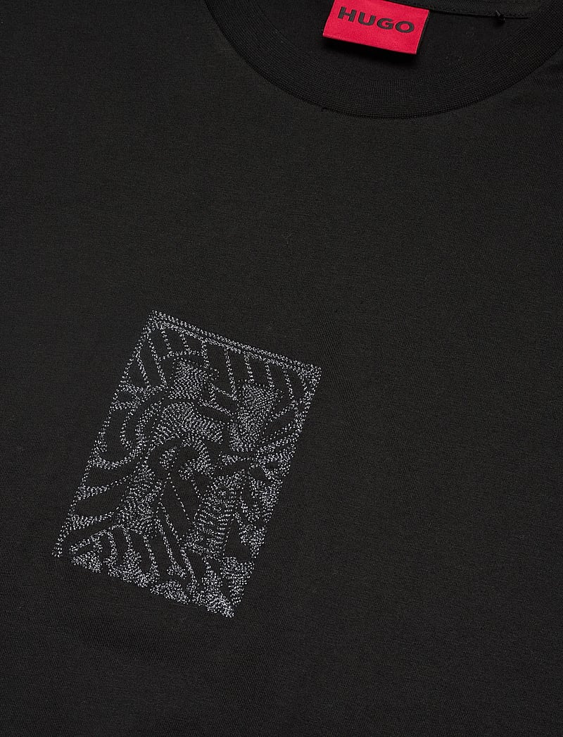 HUGO - Dadso - kortærmede t-shirts - black - 2