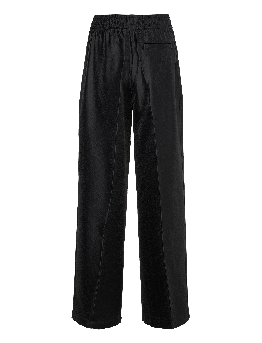 HUGO - Hawila-1 - wide leg trousers - black - 1
