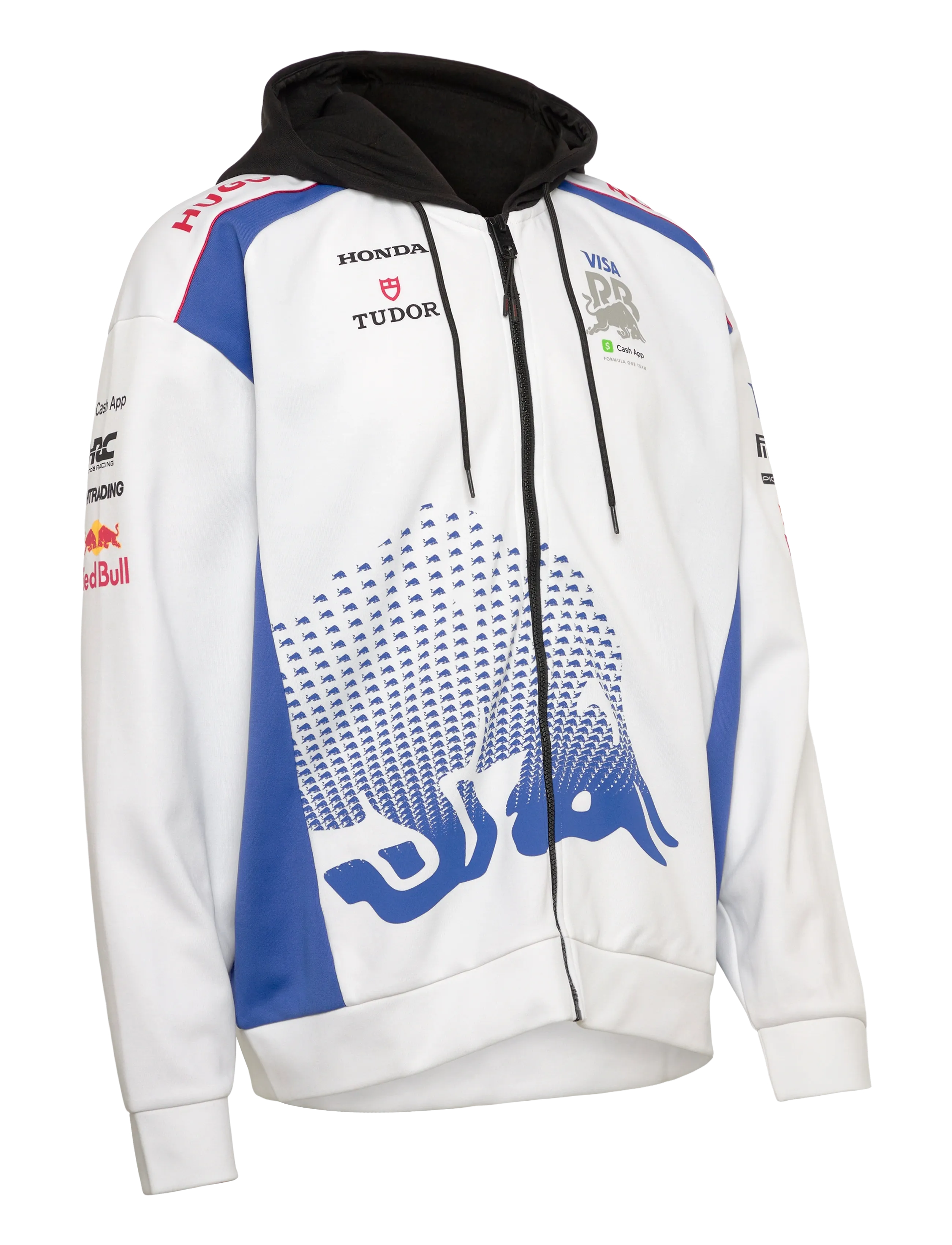 HUGO - Z-Sweat-VCARB25 - džemperi ar kapuci - white - 3