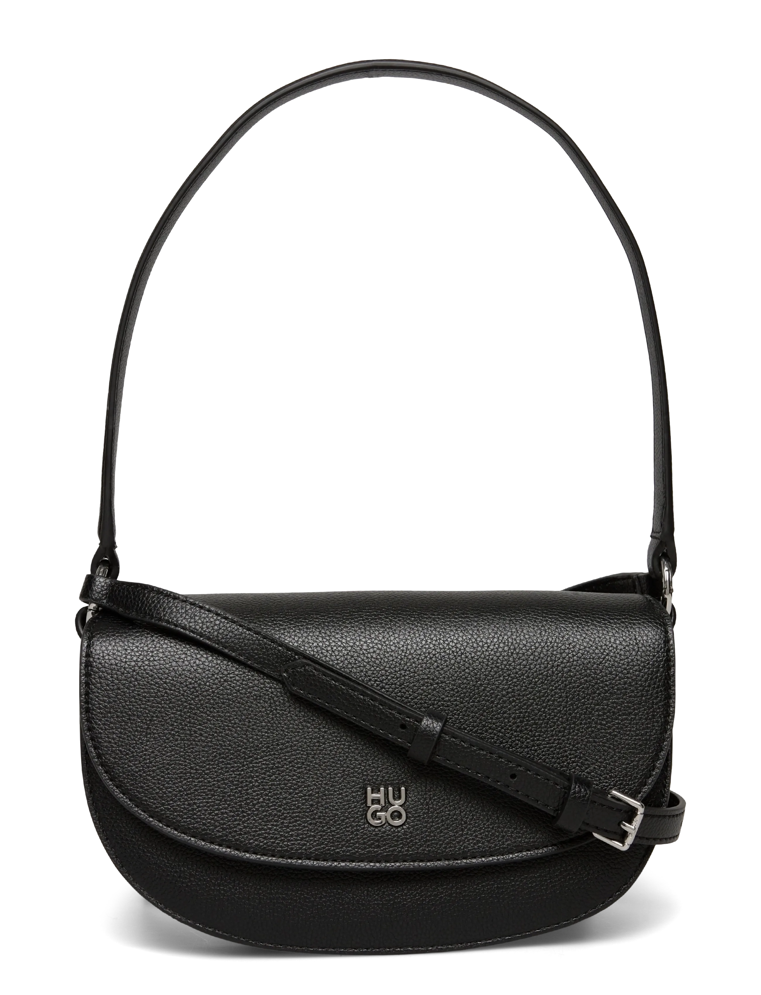 HUGO Chris 2.0_Saddle - Axelremsväskor - BLACK / black