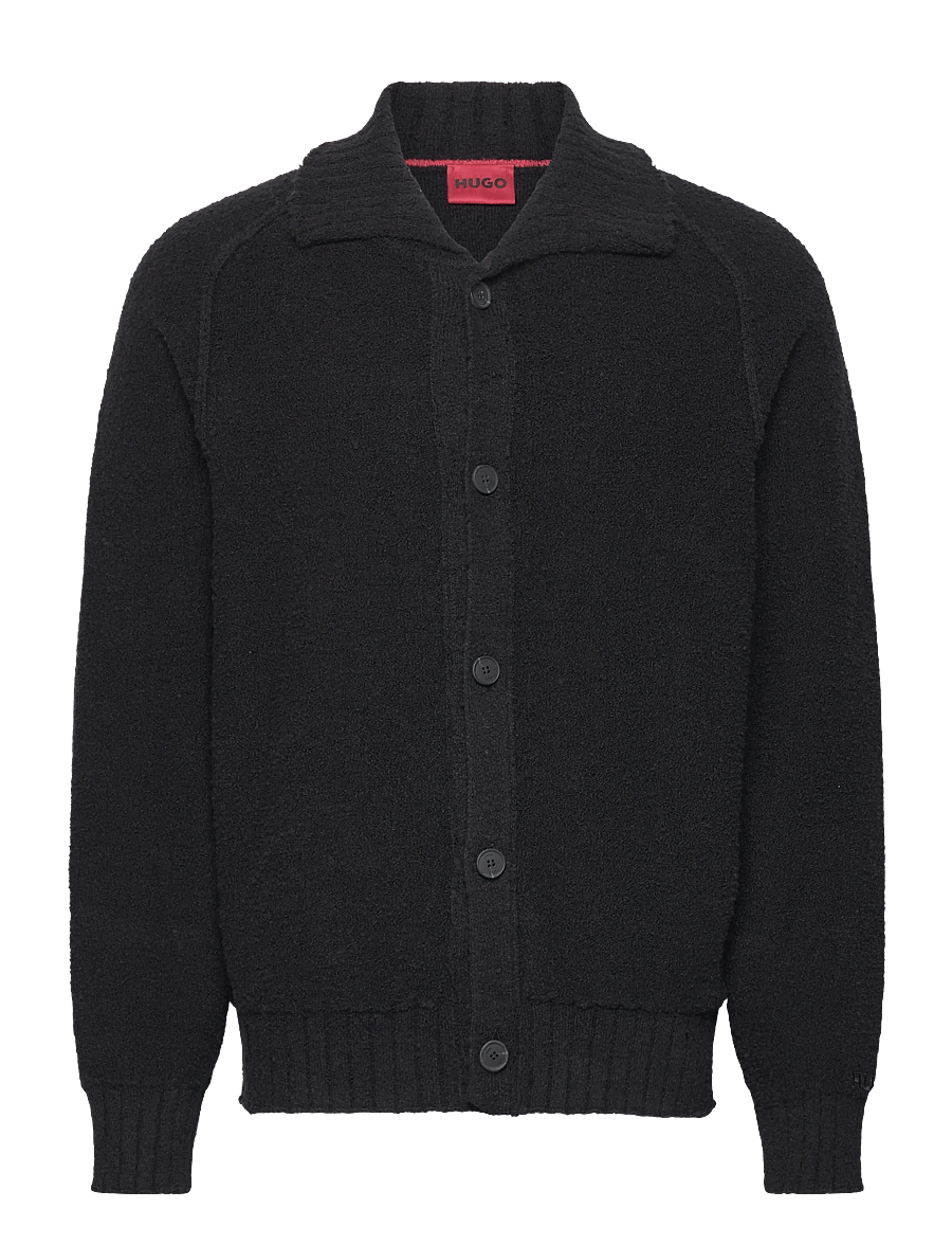 HUGO - San Joseph - cardigans - black - 0