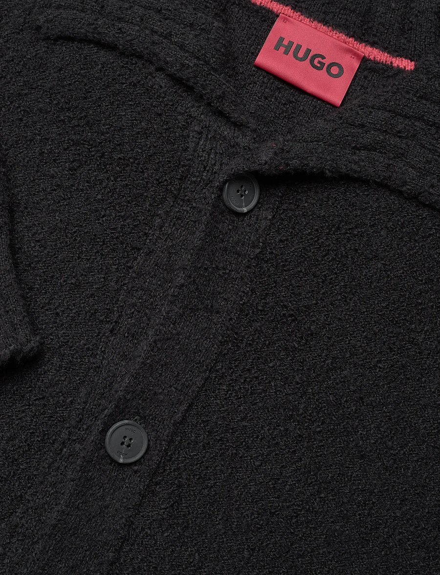 HUGO - San Joseph - cardigans - black - 2