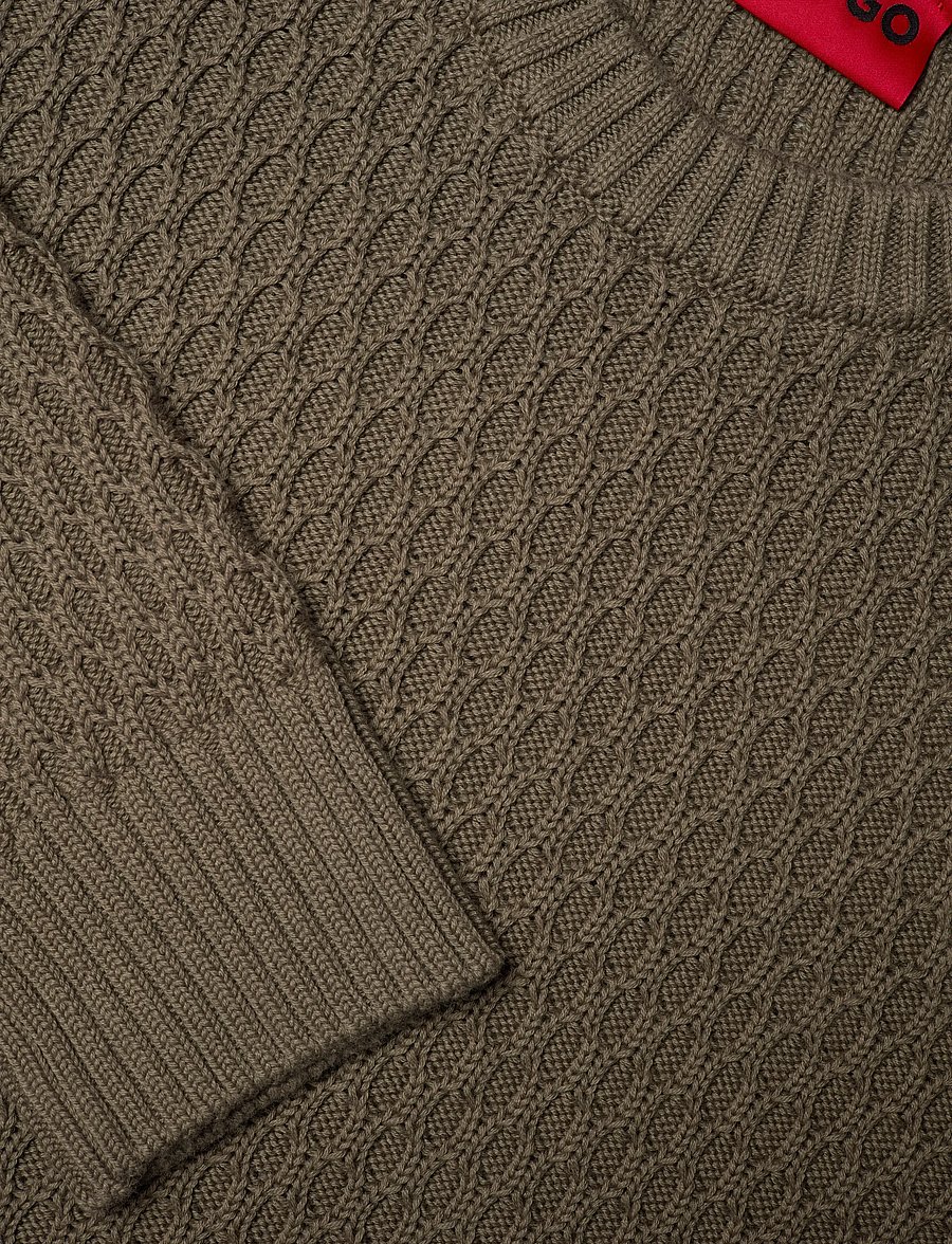 HUGO - Syer - rundhals - medium grey - 2