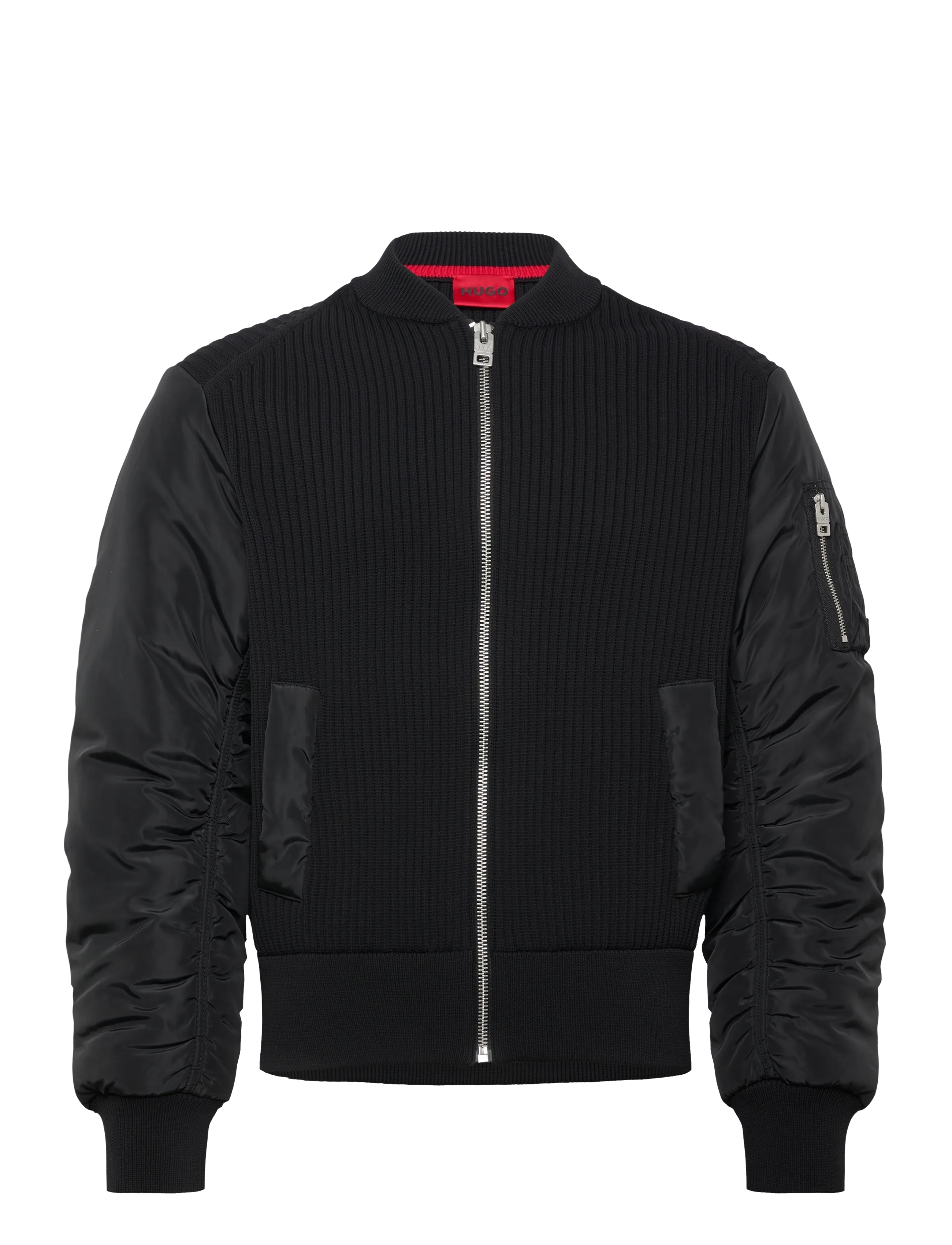 HUGO Sybrun - Bomberjacken - BLACK / black