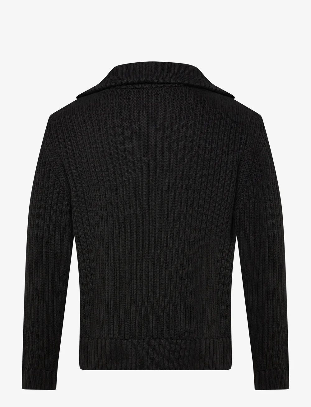 HUGO - Srigg - tõmblukk-kaelusega dressipluusid - black - 1