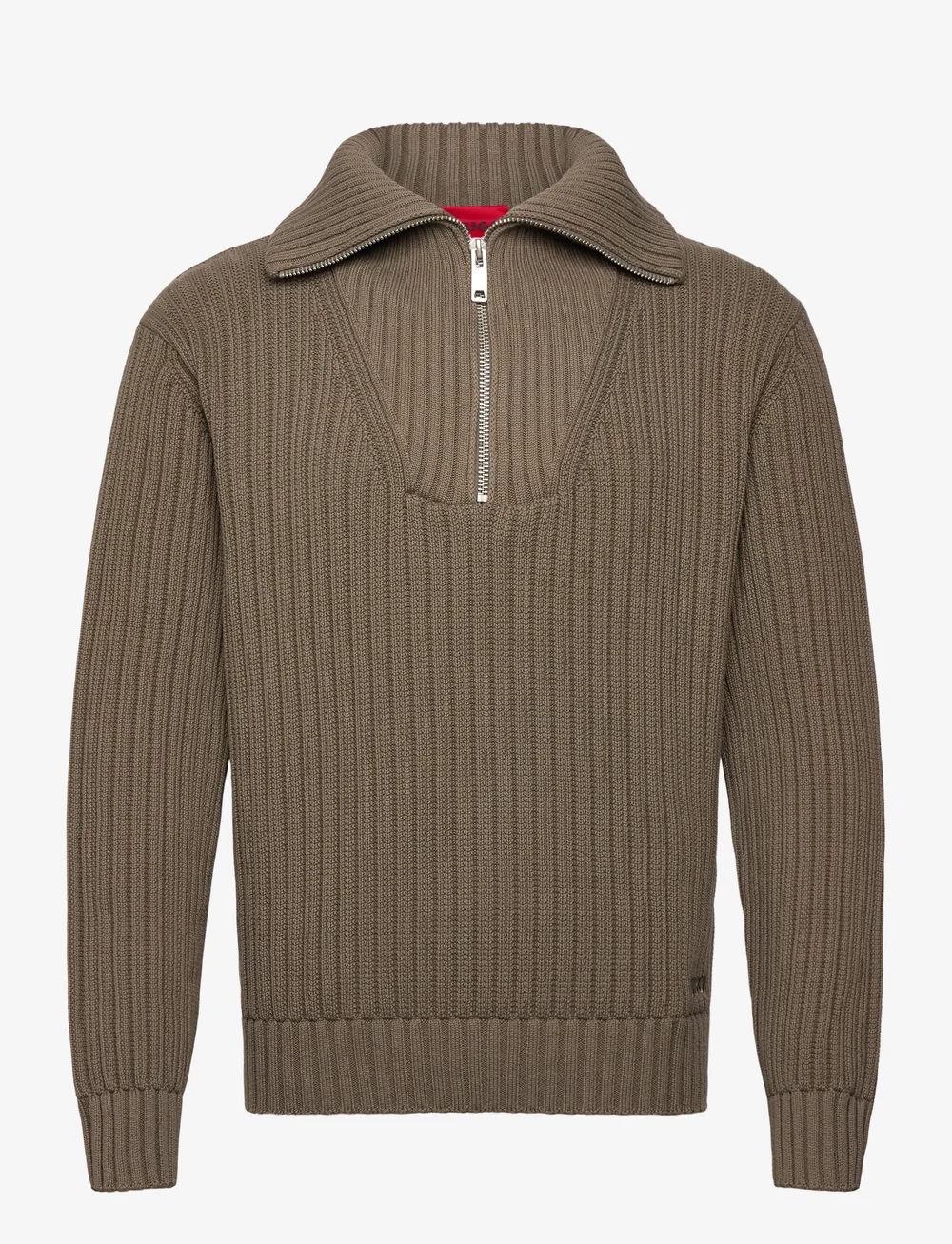 HUGO - Srigg - half zip - medium grey - 0