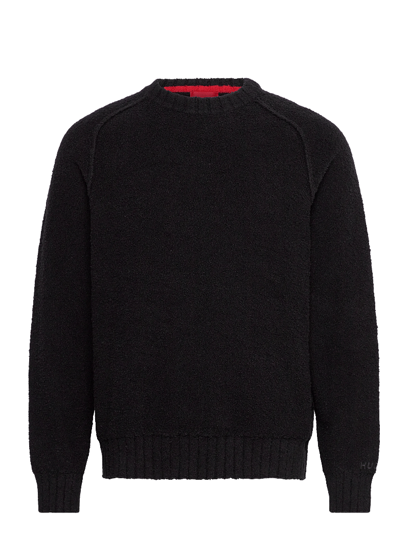 HUGO - San Christopher - Ümmarguse kaelusega kudumid - black - 0