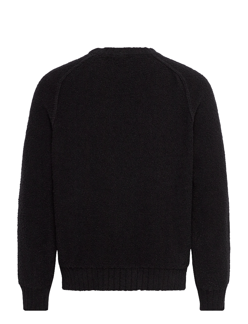 HUGO - San Christopher - Ümmarguse kaelusega kudumid - black - 1