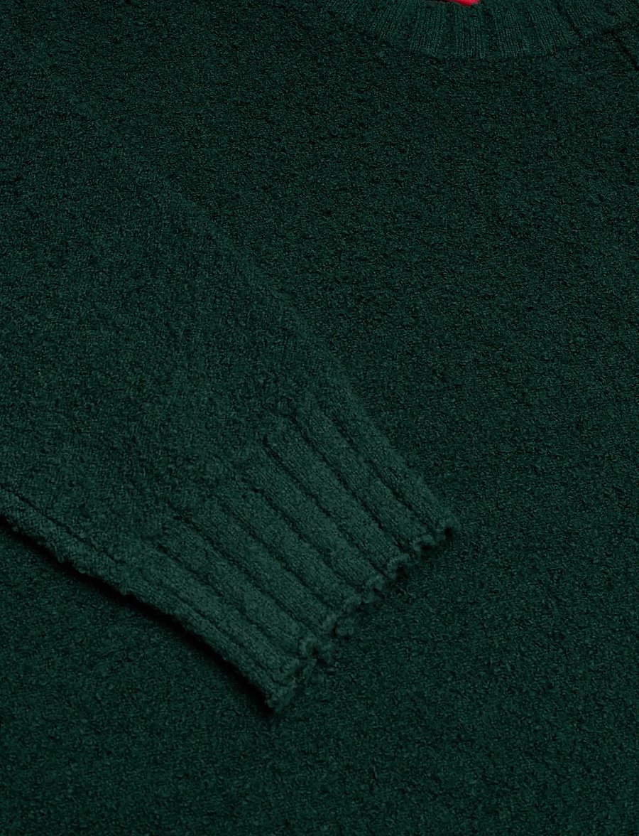 HUGO - San Christopher - round necks - open green - 2