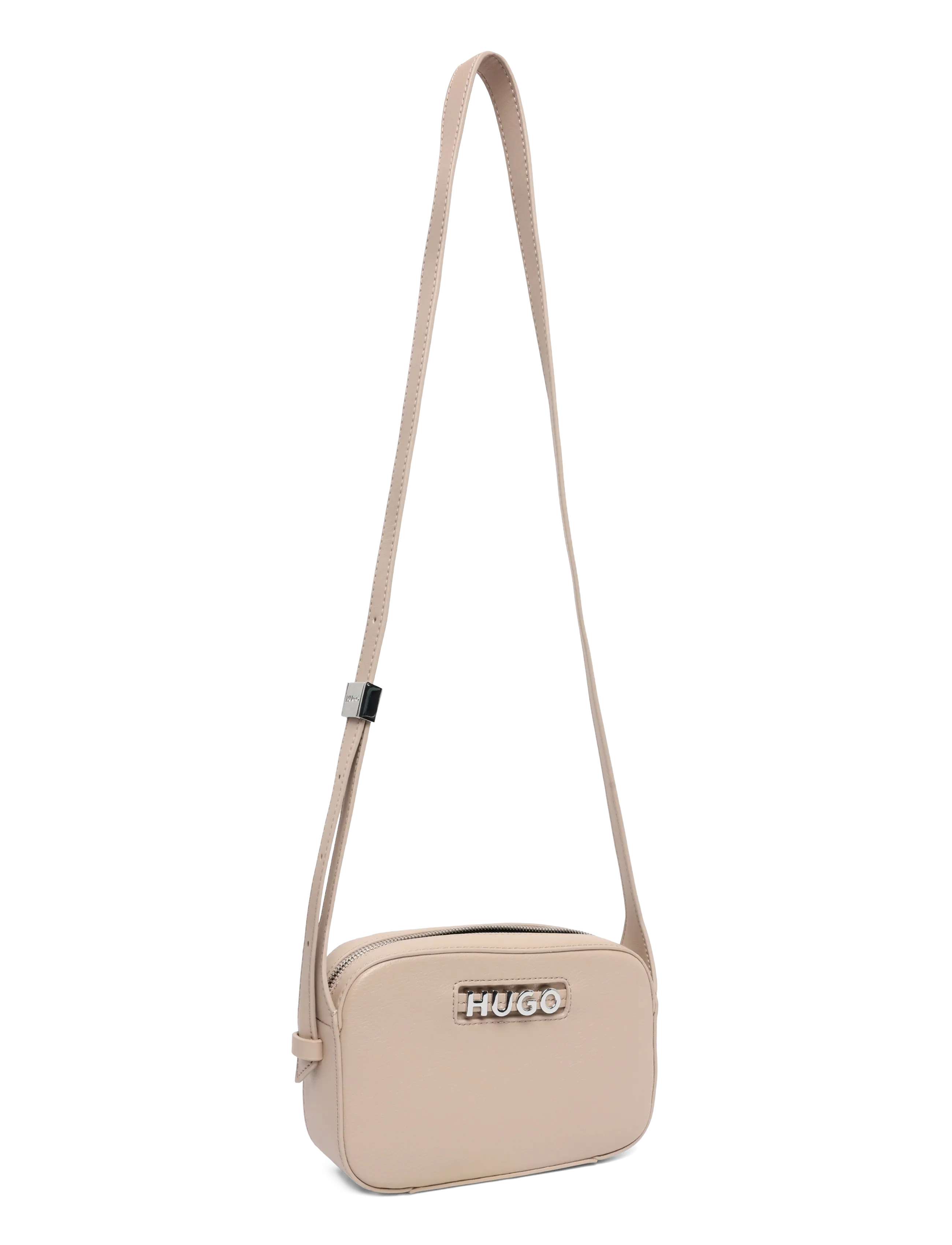HUGO - Mel 2.0 Crossb. Zip - crossbody bags - light/pastel brown - 2