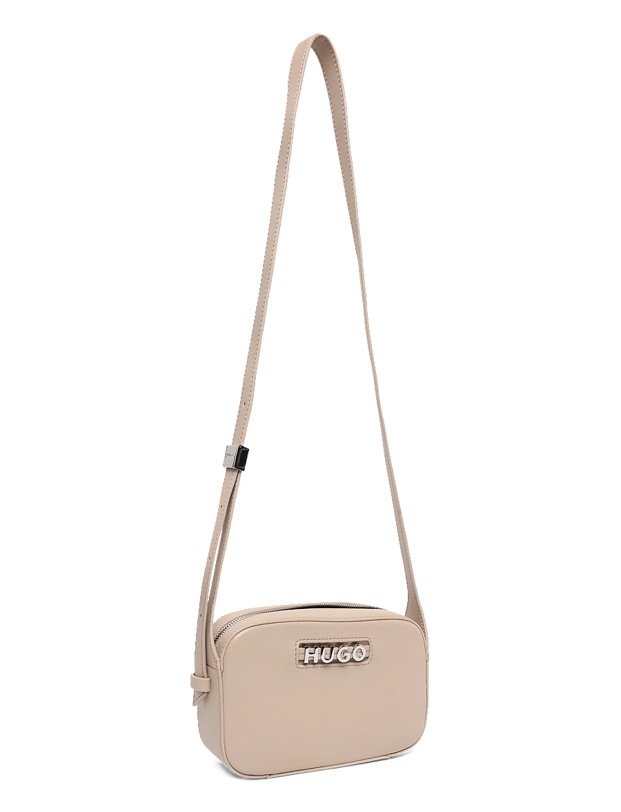HUGO - Mel 2.0 Crossb. Zip - crossbody bags - light/pastel brown - 2