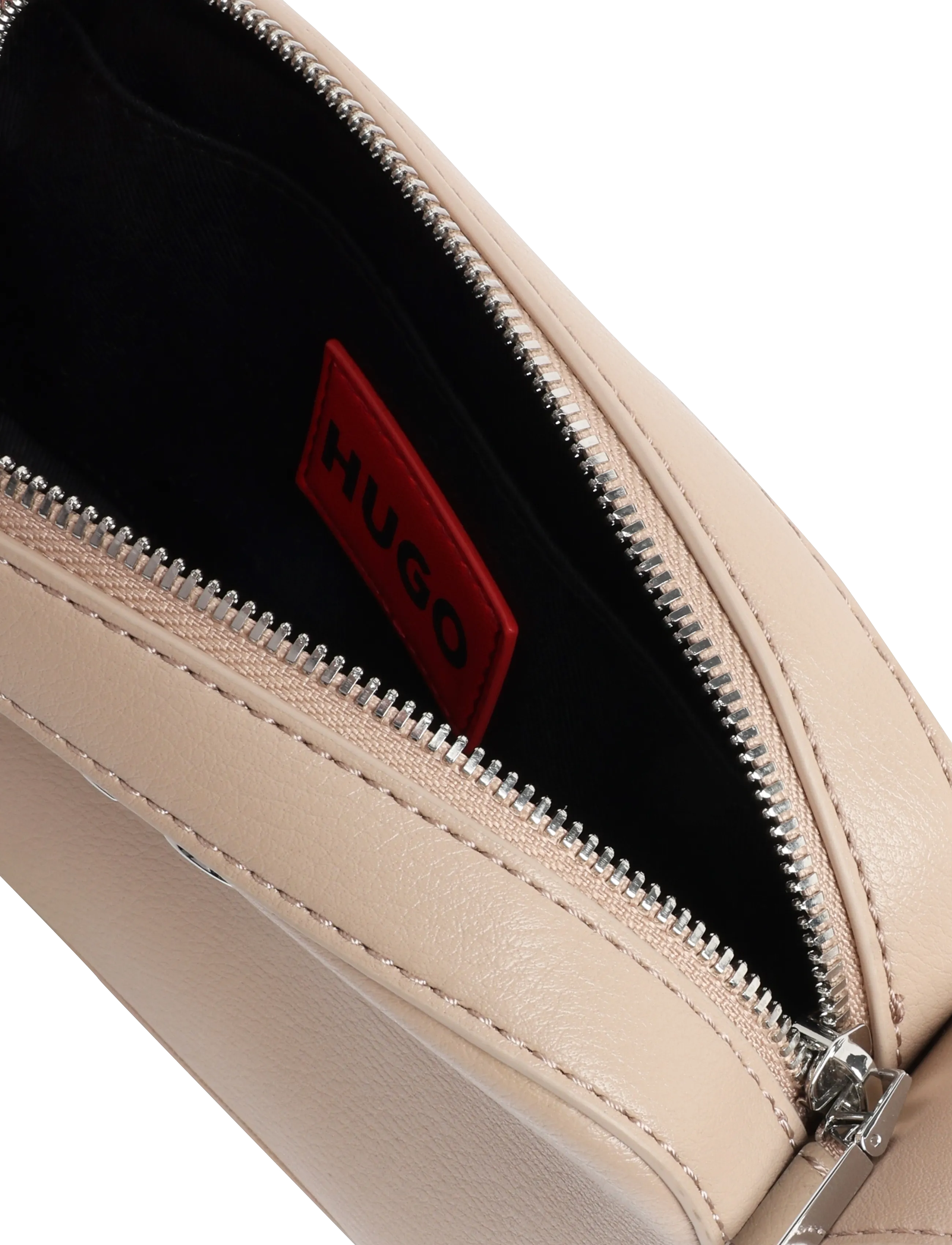 HUGO - Mel 2.0 Crossb. Zip - crossbody bags - light/pastel brown - 4