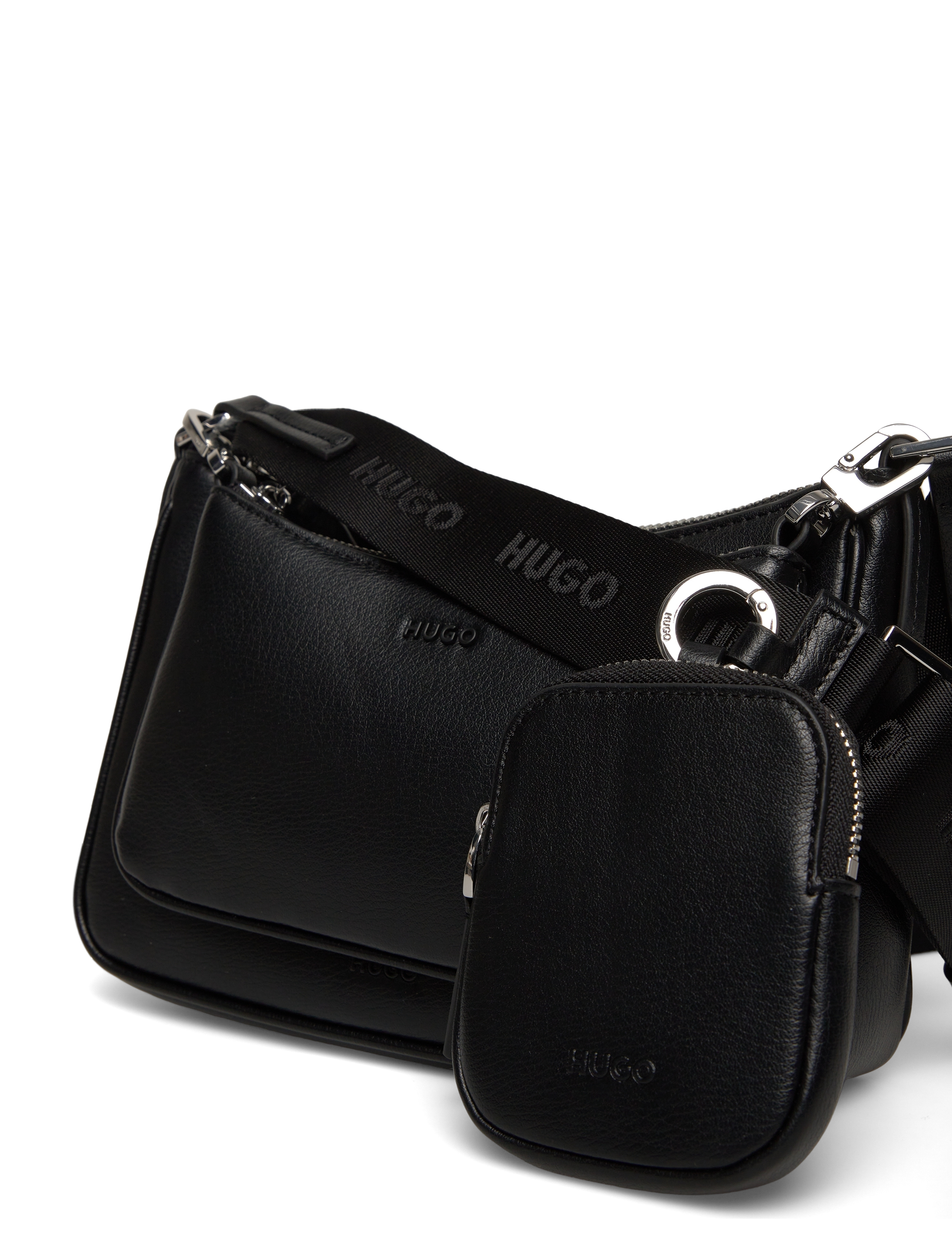 HUGO - Bel 2.0_Crossb Multi - black - 3