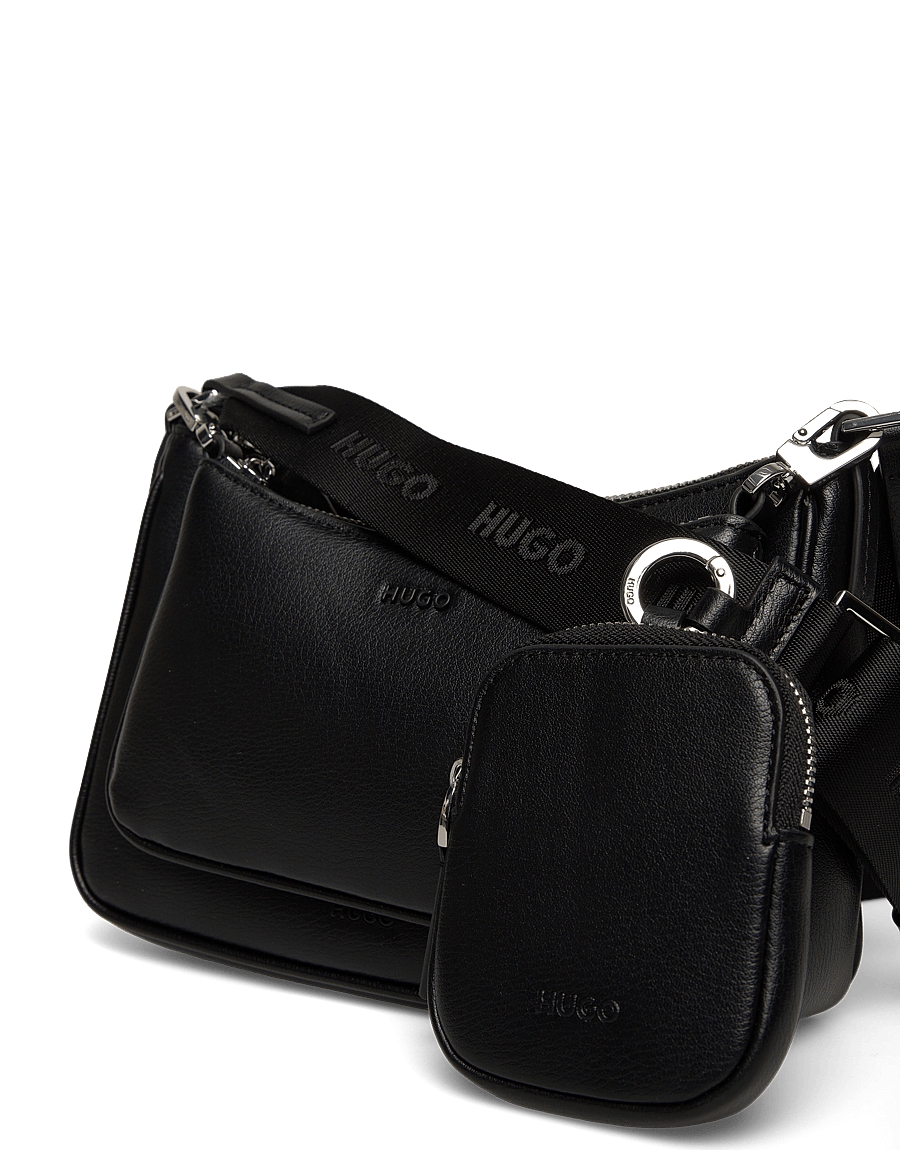 HUGO - Bel 2.0_Crossb Multi - crossbody bags - black - 3