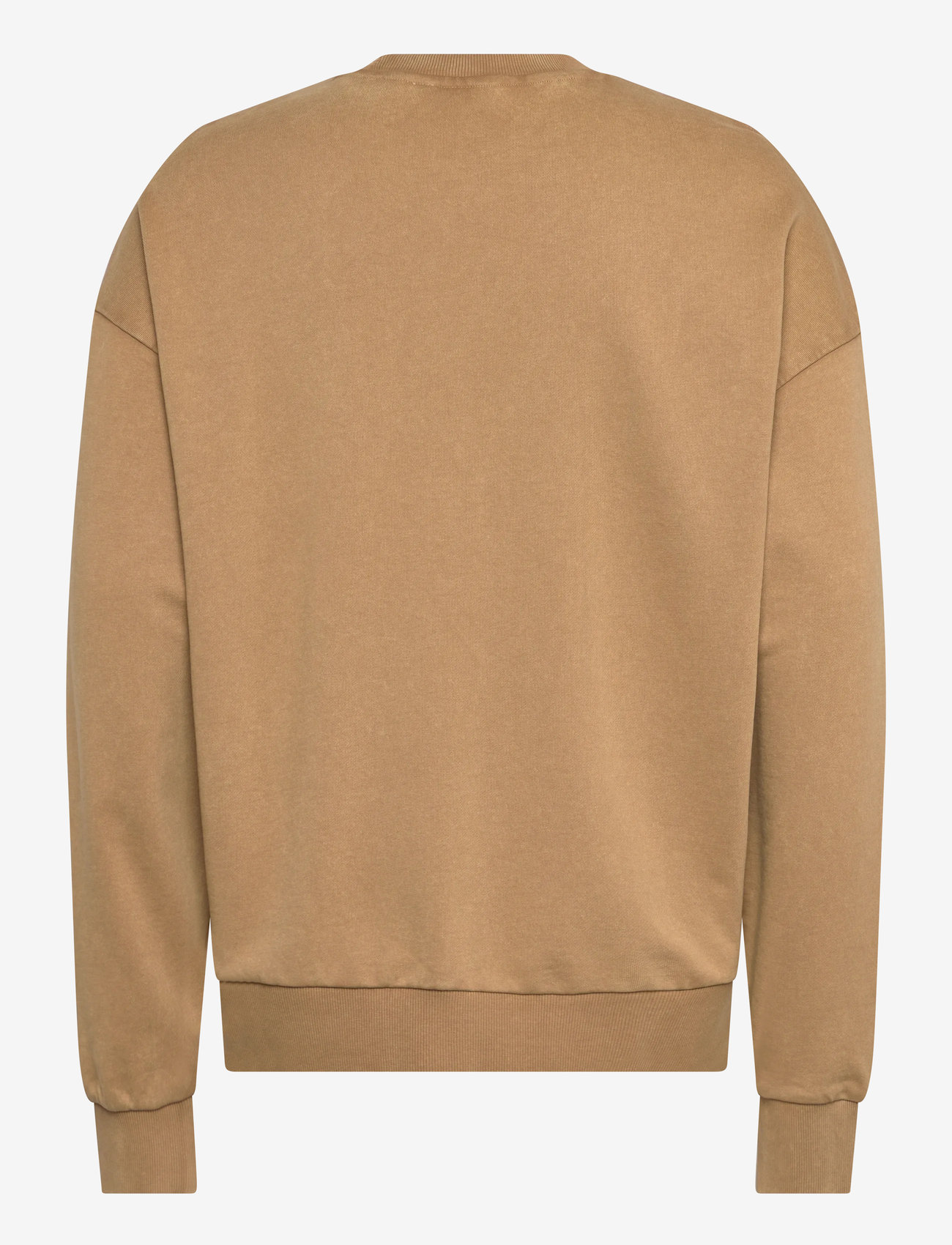 HUGO - CREWNECK WASH_01-RB2 - swetry - medium beige - 1