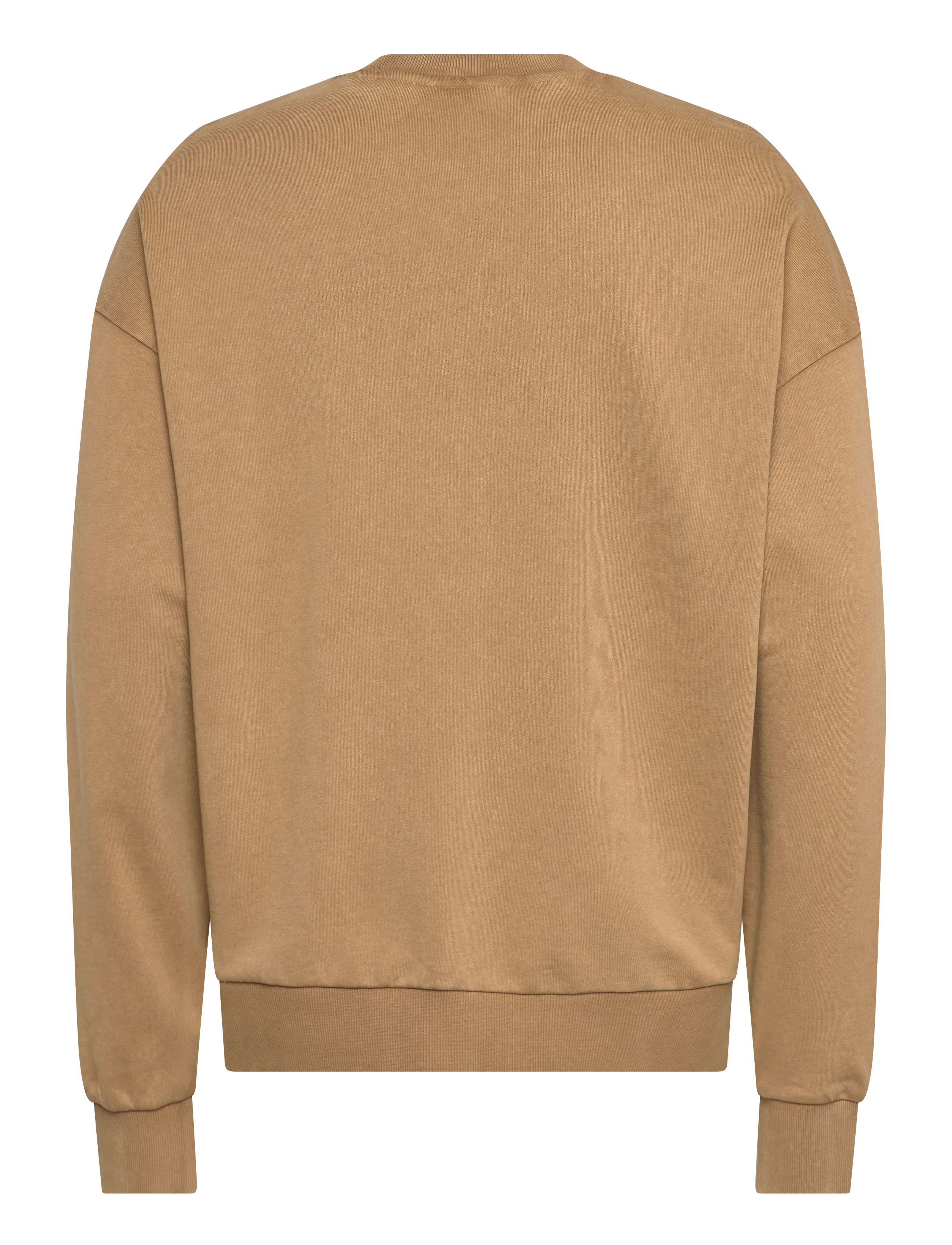 HUGO - CREWNECK WASH_01-RB2 - shoppa efter stil - medium beige - 1