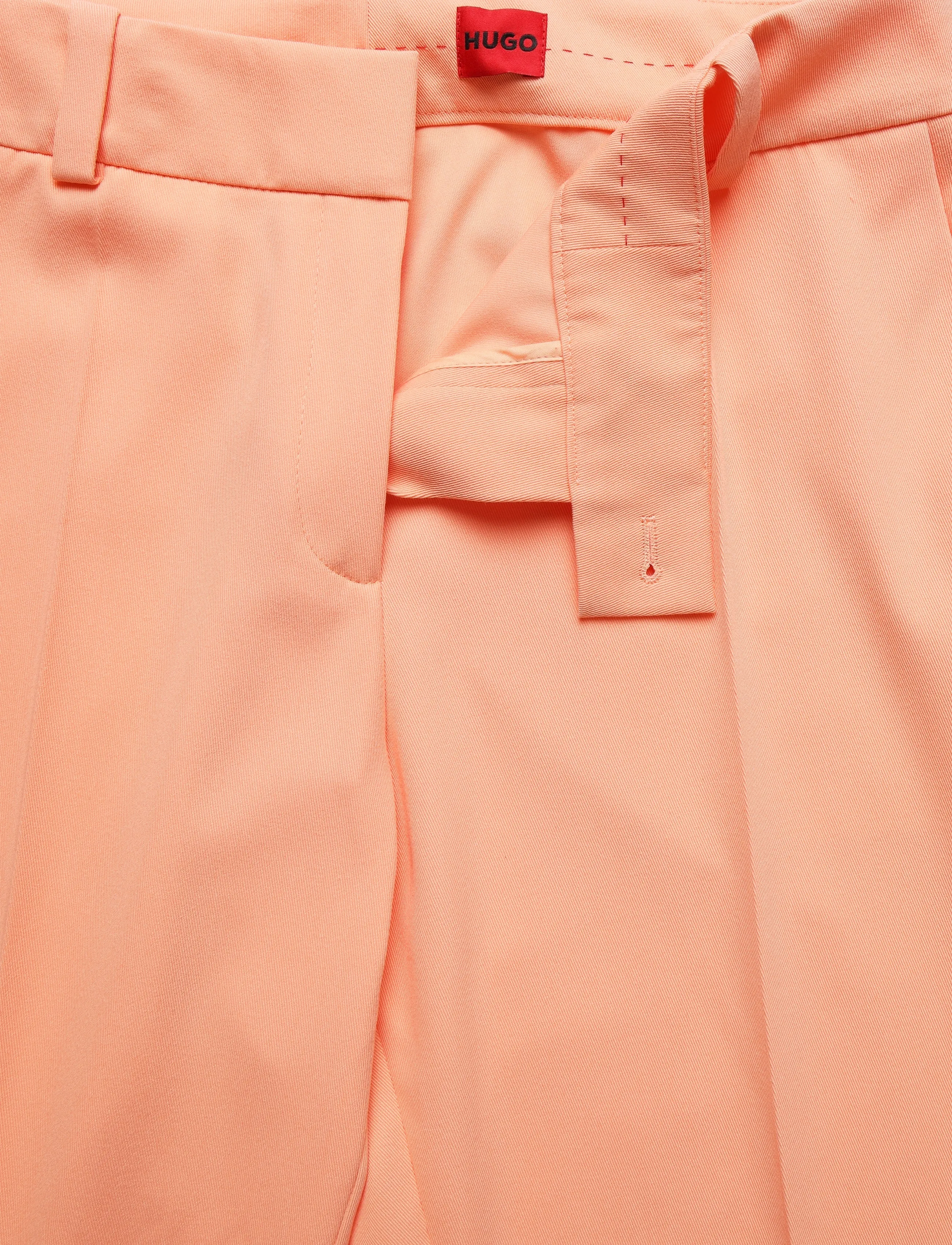 HUGO - Hetana - tailored trousers - bright orange - 2