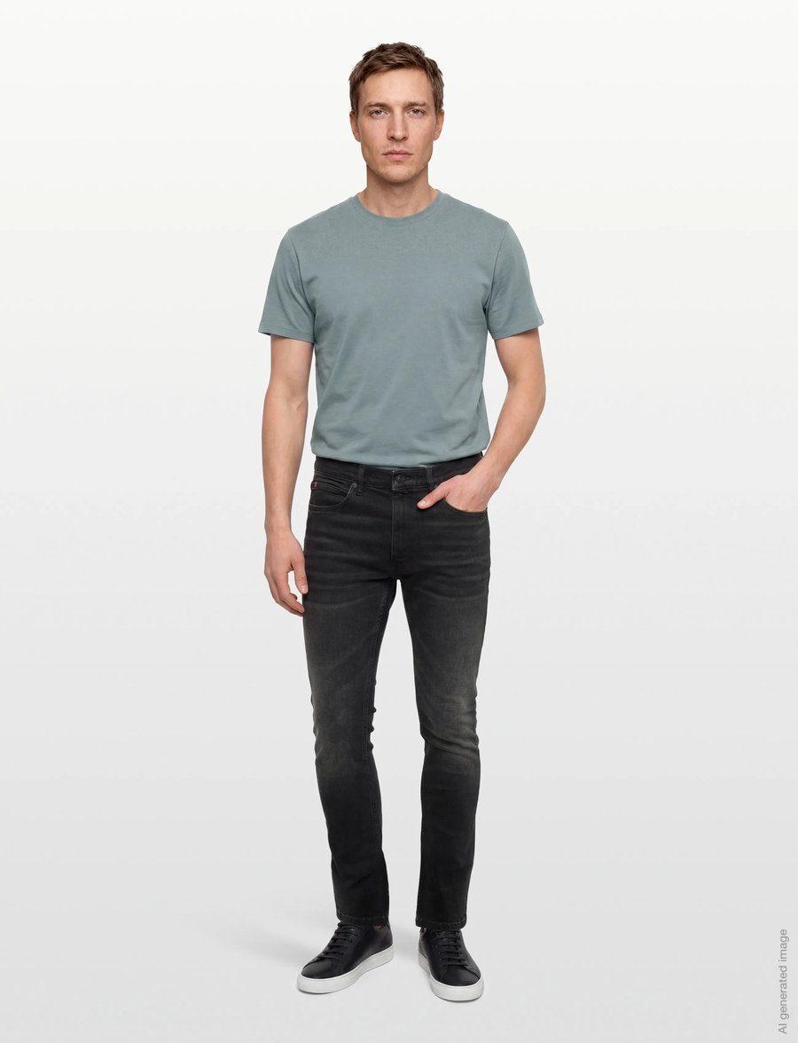 HUGO - HUGO 734 - skinny jeans - black - 0