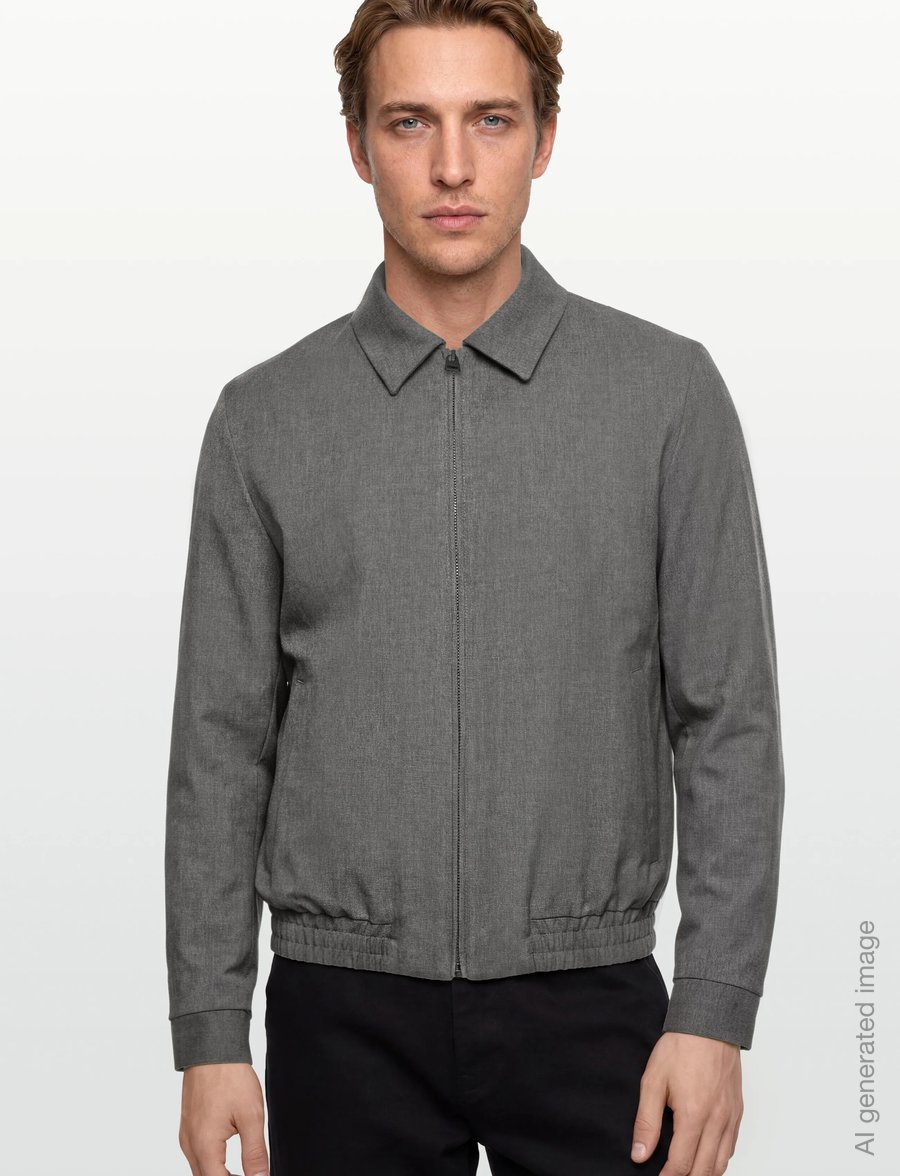HUGO - Hellys241F1X - höstjackor - medium grey - 3