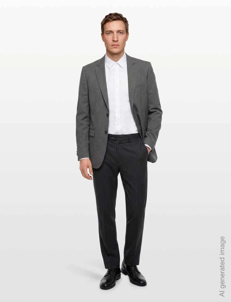 HUGO - Arti253X - Üherealised pintsakud - medium grey - 0