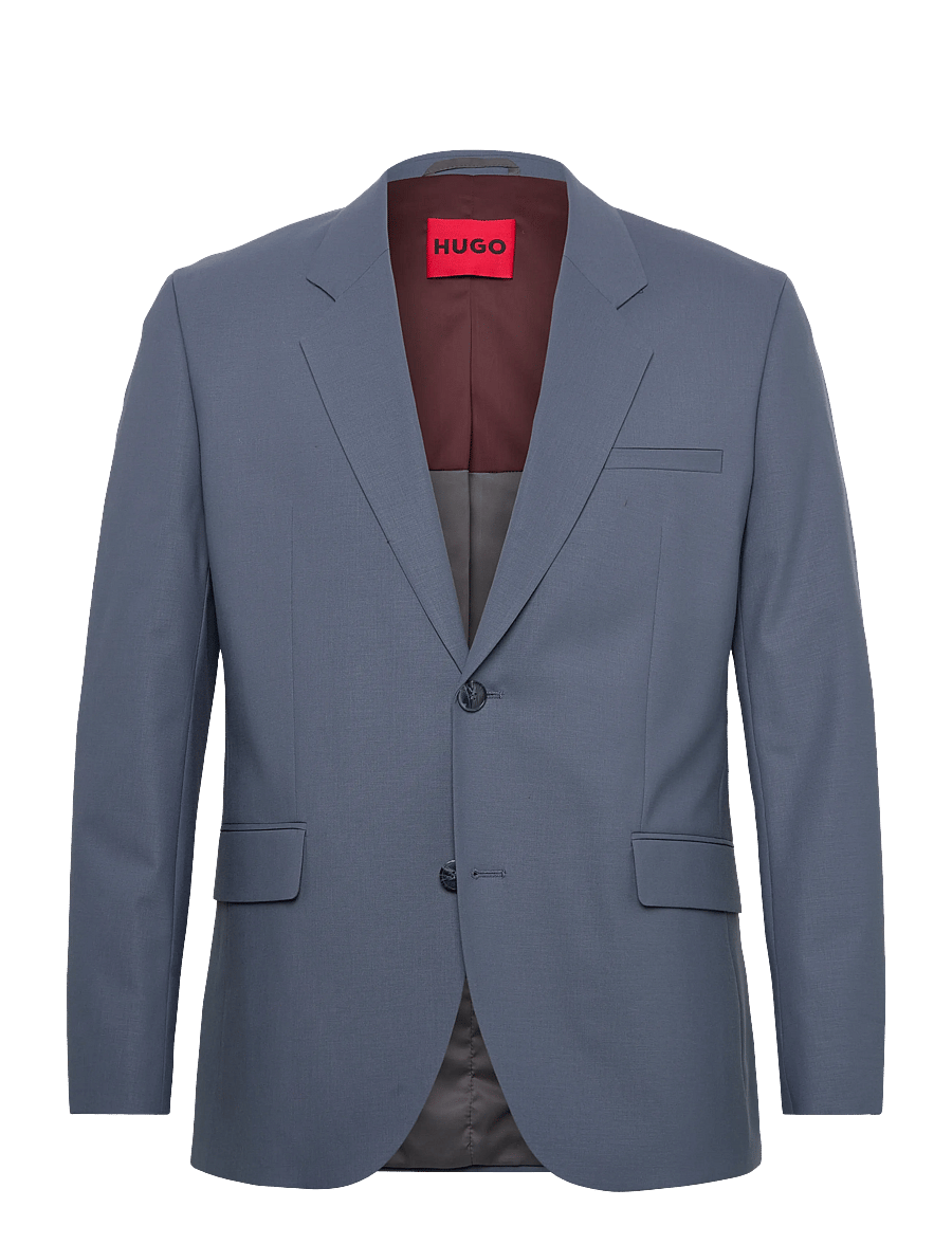 HUGO - Kris231X - single breasted blazers - open blue - 0